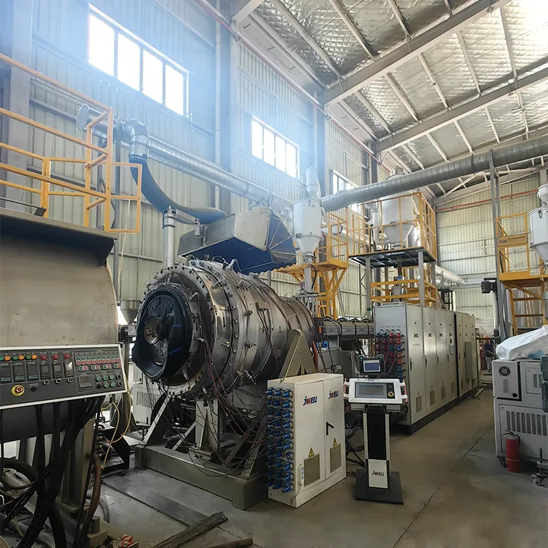 Джауэлл подержанный HDPE 1200 мм производственная трубопроводная машина