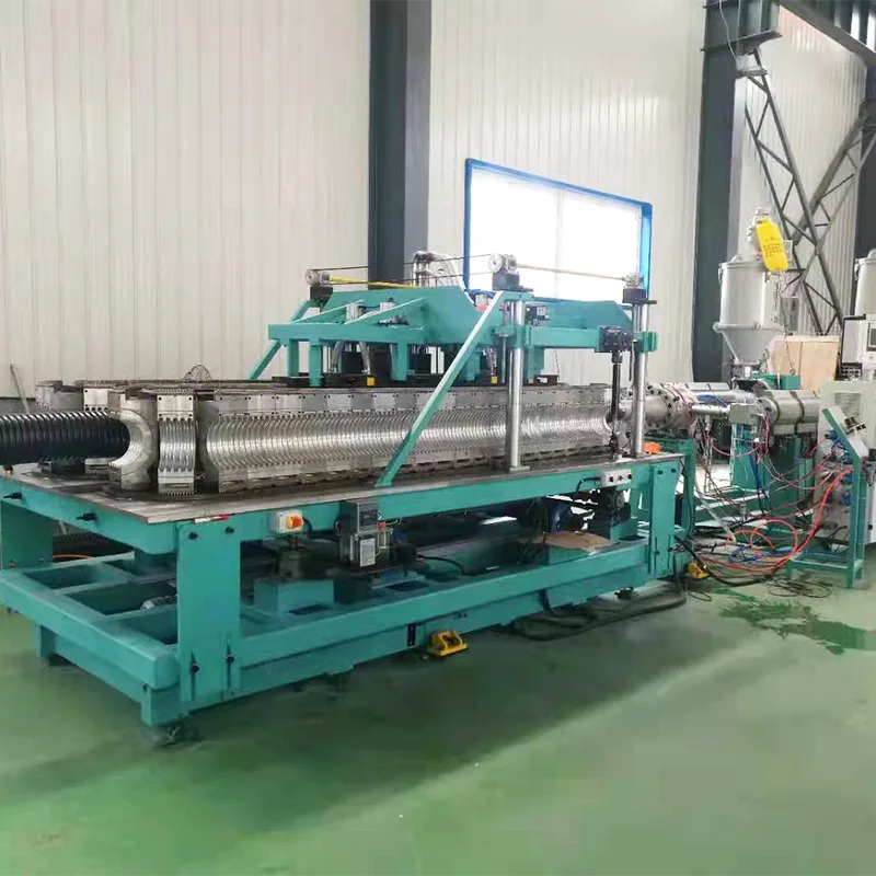Используемая линия гофрированной трубы HDPE